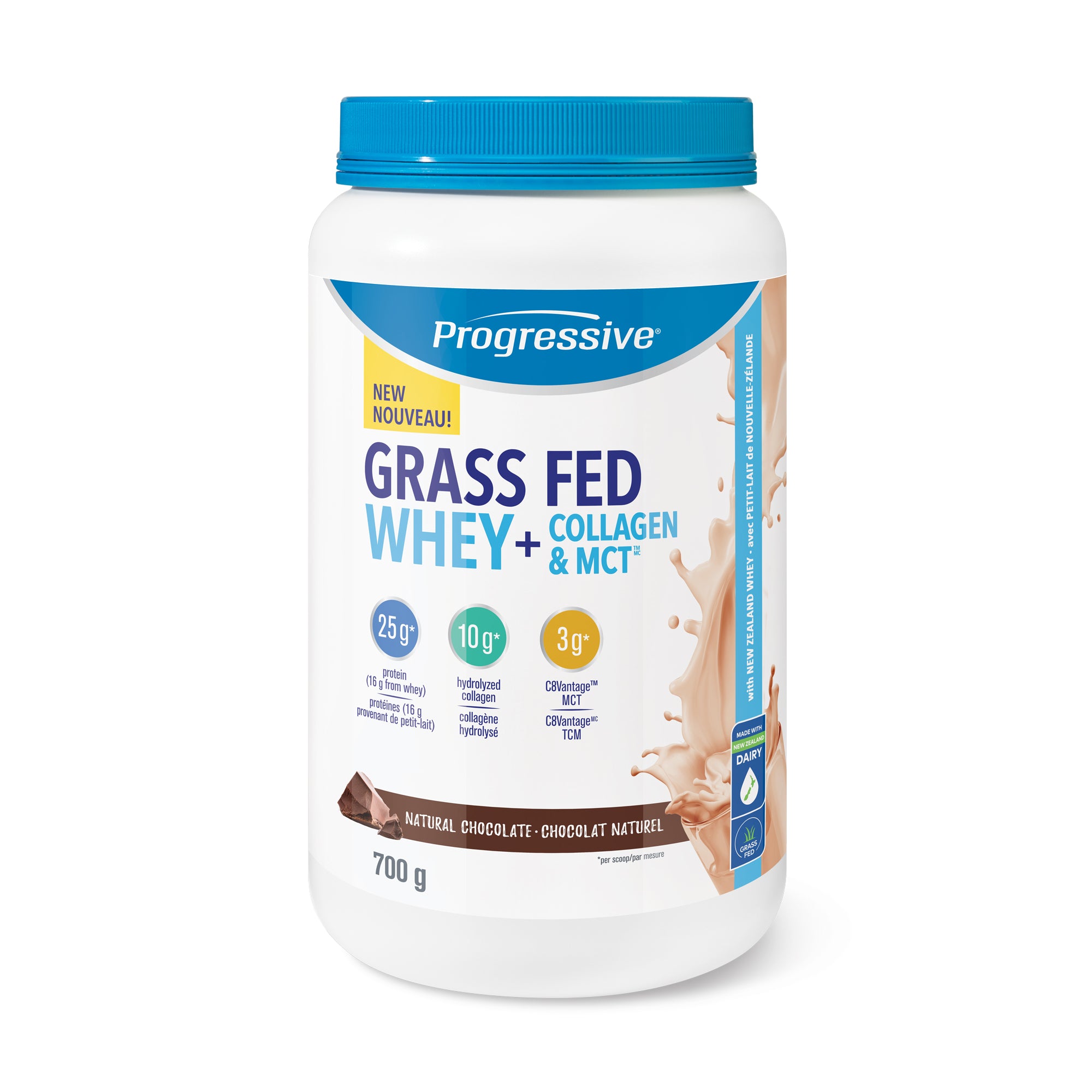 Progressive Grass Fed Whey + Collagen & MCT™
